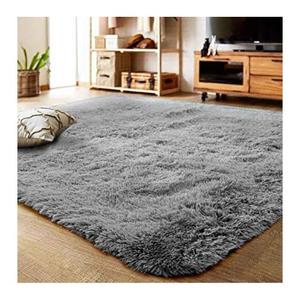 PP Plain Grey Carpets For Living Room, Size: 100*120 Cm, for Home