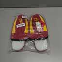 FOCO men's NCAA College Team Logo Sherpa Moccasin Slippers XL(13-14)
