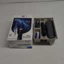 Oral-B iO Deep Clean + Whiten Rechargeable Electric Toothbrush with Visible Pressure Sensor, 2 Minute Timer, 5 Cleaning Settings, 1 iO5 Limited, 3 Toothbrush Heads, Travel Case & Refill Holder, Black