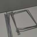 SUNEE Hanging File Folder Frame, Letter Size Files Holder Bars,17.5 Inches, Set of 2