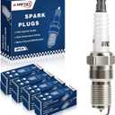 Iridium Spark Plugs 8 Pack 7164 TR55IX Compatible with 1997-2010 Ford F150 V8 4.6 5.4, Ford Expedition Explorer Mustang, Cadillac, Chevy, GMC, Lincoln, Buick, Mercury Vehicles 4.1-8.1L