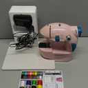 Amazon.com: Magicfly Mini Sewing Machine with Extension Table, Dual Speed Portable Sewing Machine for Beginners with Light, Sewing Kit for Household Use, Pink