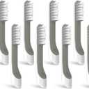 8 Pack Toothbrush Replacement Heads Compatible with Quip Electric Toothbrush – Quip Toothbrush Replacement Heads with Soft Bristles, Compact & Flexible, Dust Cover Caps