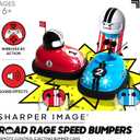 Sharper Image Road Rage Remote Control Cars, Mini RC Speed Ejector Bumper Cars, 2 Player Head to Head Battle Game with Ejecting Drivers, Sounds & Lights, Fun Indoor Kids Toys for Ages 6 and Up