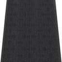 Indoor Outdoor Door Mat, 6 x 4' Doormat for Entryway, Rubber Backing Non Slip Front Door Mat Outside Entrance, Super Absorbent Commercial Floor Mat for Home Office (Charcoal)