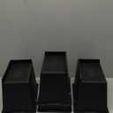 Bed Risers 6 Inch Heavy Duty, Oversized Couch Risers, Extra Wide Furniture Risers for Sofa Table Desk Headboard Chair Lifting, Rectangle Risering Blocks Support 6000 lbs (Pack of 4, Black)