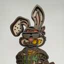 3D Wooden Animals Carving, Wooden Decor Cabin Statues Rustic Wall Decor Art for Home Bedroom Farmhouse Room Mountain Birthday Gifts