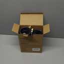 Coil Hose 25FT EVA Coil Garden Hose With 3/4'' Brass Connector Coiled Water Hose Lightweight And No Kink Includes 7 Patterns Spray Nozzle For Outdoors Lawn Watering Car Washing (Gray)