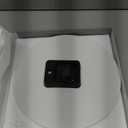 Lafocuse 12 Inch Silent White Wall Clocks for Kitchen Living Room Decor, Wooden Rustic Wall Clock Battery Operated, Decorative Farmhouse Clock