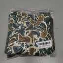 Toddler Baby Boy Girl Camo Hoodie Half Zip Pullover Sweatshirt Kids Long Sleeve Fall Shirts for Fishing Hiking (Green)