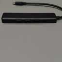 BHHB USB C Hub HDMI 4K/ PD100W/ USB 3.0 5Gbps Data Port/ 2 USB-A, 5-in-1 USBC Hub Computer Docking Station USB C Dock Type C Dongle Multiport Adapter for MacBook Pro/Air, iPad, iPhone 17/16/15, Laptop