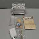 Set of 6 Stainless Steel Popsicle Molds Kit, Metal Popsicle Moulds,Homemade Ice Treat Makerwith 50 Wooden Sticks and 6 Silicone Seals and 20 Pop Bags,Cleaning Brush