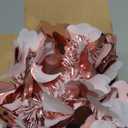 MTLEE 8 Pieces Valentine Tree Decorations Valentines Garland Shiny Heart Tinsel 6.56 Feet Each Metallic Tinsel Twist Garland for Mantle Tree Ornaments Wreath Wedding Party (Pink)