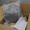 Antlu Saddle Stool Chair for Massage Clinic Spa Salon Cutting, Saddle Rolling Stool with Wheels Adjustable Height (Black)