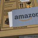 PEMAR Set of 2 Mother of Pearl Decorative Boxes w Lids, Handmade Mosaic Keepsake Jewelry Box Rectangular Treasure Chest, Shelf Decorative Wooden Box for Memory Tea Bags Coffee Accessories (White)