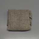 DriftAway Linen Textured Curtain Valances for Windows Light Filtering 3 Inch Rod Pocket Farmhouse Country Rustic Kitchen Valances for Bedroom Living Room Bathroom 18 inch Length Khaki