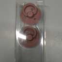 Bibs Pacifiers Color Collection, Set of 2 BPA-Free Latex Pacifiers Made in Europe, Round Nipple Baby Pacifier. (6+ Month (Pack of 2), Woodchuck)