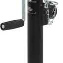 CURT 28321 Weld-On Pipe-Mount Swivel Trailer Jack, 3, 000 lbs. Support Capacity and 2, 000 lbs. lift capacity , 10 Inches Vertical Travel