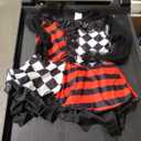 Girls Clown Costume, Halloween Evil Clown Costume
, Size for 5-6 years 