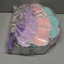 Wernnsai Mermaid Seashell Piata - Pink Shellfish Pinatas for Kids Girls Birthday Mermaid Princess Party Decorations Under The Sea Ocean Theme Party Games With Bat Blindfold 16 x 12.5" x 3"