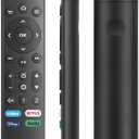 Replacement Voice Remote Control for Fire Smart TV Stick/TV Cube, Compatible with Insignia/Toshiba/Pioneer Fire TVs (black)