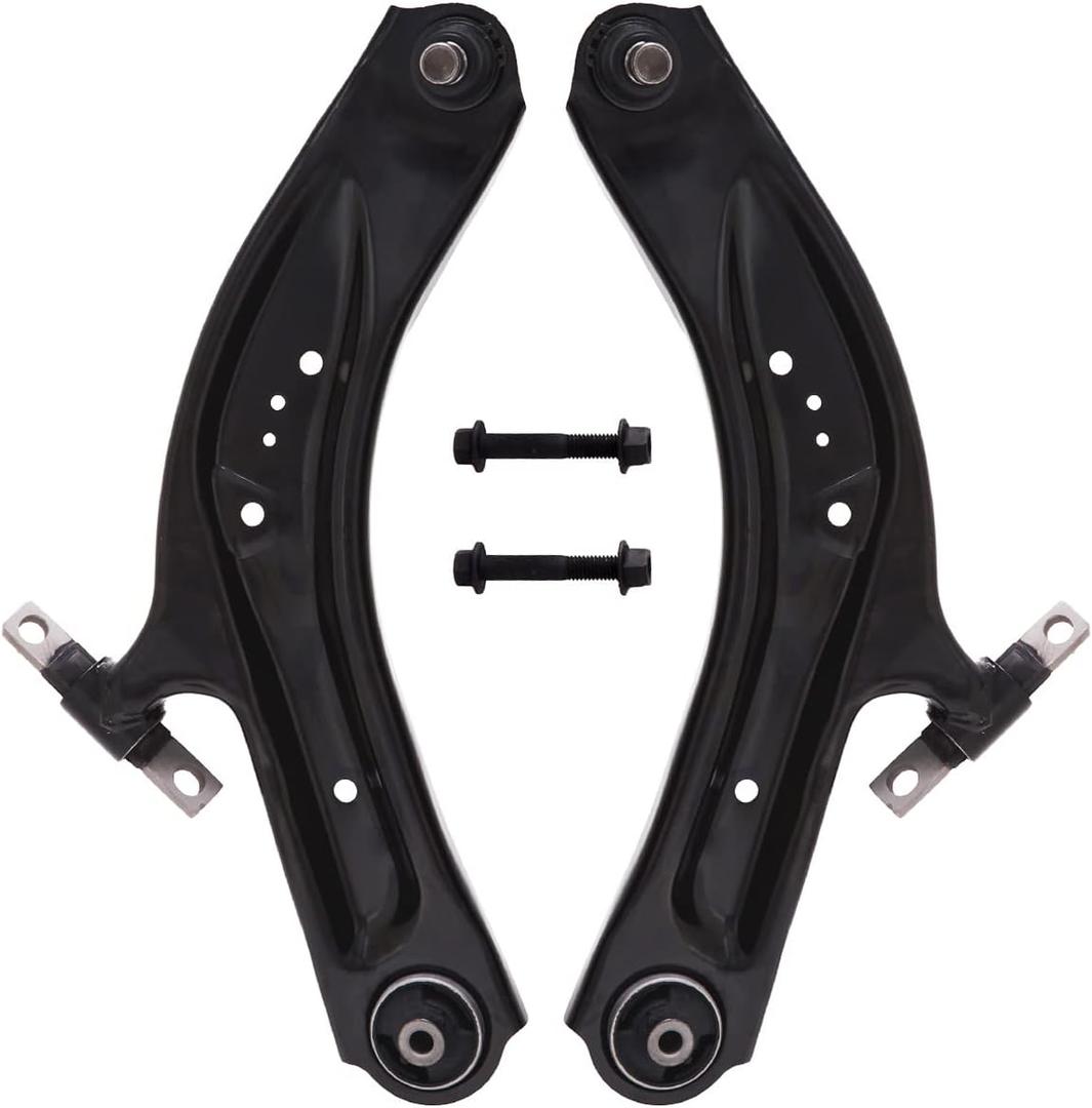 AUQDD 2Pc Suspension (For Submodel:S and SV) Front Lower Control Arm and Ball Joint Assembly Compatible With 14-20 Nis-san Rogue,17-22 Rogue Sport (Replace # K623110 K623111 545014BA0A 545005HA0A)