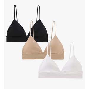 INIBUD Bralette for Women Triangle Cups Removable Padded Wire Free Pull On Closure
50+ bought in past month M INIBUD Bralette for Women Triangle Cups Removable Padded Wire Free Pull On Closure
50+ bought in past month M