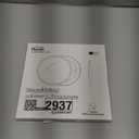 20X/30X/40X Magnifying Mirror with Suction Cups and Tweezers Set, 3.5 inches Travel Magnified Makeup Mirror, Black, 3PCS