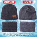 Liitrsh 24/48 Pcs Toddle Hat Scarf Glove Earmuffs for 2-8 Years Boy Girl, Winter Beanie Caps Gloves Mittens Earflaps (Multicolor)