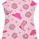 VIGTRO Girls Gymnastics Leotards Sleeveless Dance Unitards One-Piece Active Biketards with Shorts Tumbling Outfit 2-10T (Pink)