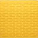 Silicone Dish Drying Mat for Multiple Usage,Easy clean,Eco-friendly,Heat-resistant Silicone Mat for Kitchen Counter or Sink,Refrigerator or Drawer Liner Yellow 2XL 24 inches x 18 inches