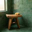 AquaTeak Asia 18" Teak Shower Bench