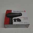 Remington Damage Protection Hair Dryer with Ceramic Ionic Tourmaline Technology, Black, Diffuser and Concentrator, 3 Piece Set