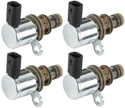 4pcs 53022298AA Engine Multiple Displacement Solenoid Fits for 2010-2021 Chrysler 300 Ram 1500 Challenger Charger Grand Cherokee 5.7L 6.4L V8 Engine Solenoid Aftermarket Parts