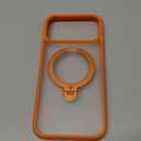 TORRAS Q3 Spin for iPhone 17 Pro Max Case with 360 Magnetic Stand, Wireless Charging Compatible, Hard PC Case for 17 Pro Max Phone Case with Stand, Translucent Cosmic Orange