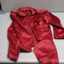 Steampunk Coat Tailcoat, Medieval Clothing Costume, Halloween Renaissance Vampire Costumes (110 (4-5 Years), Red)