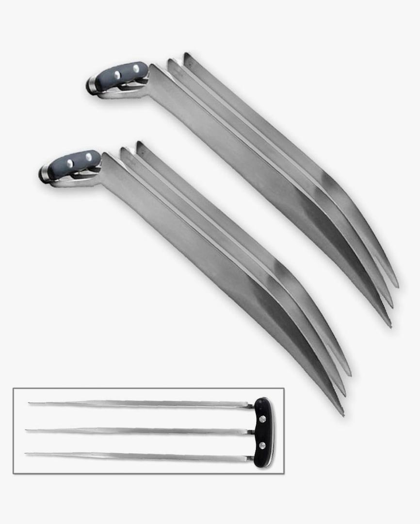 11" Wolverine Fantasy Claw Set of 2 (Steel)