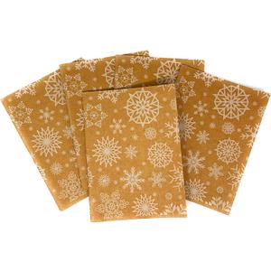 Bulk 20 Pack of Winter Holiday Pocket Notebooks Featuring Snowflakes - Ideal Christmas Stocking Stuffers