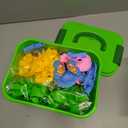 SpringFlower Toys for Girls 3 4 5 6 7 Years Old, Flower Garden Building Kit with Storage case,Educational STEM Toy and Preschool Garden Play Set for Toddlers, for Kids,148pcs