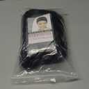 Natural Look Black Long Straight Wig Fashion Wig for Women Cosplay Supplies Soft Comfortable Hair Accessory