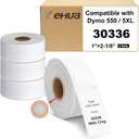 Hehua 1" X 2-1/8" Label Compatible with DYMO Labelwriter 5XL 550 4XL 450 30336 with RFID Chip, FNSKU Barcodes Return Address Labels, 25mm X 54mm, Total 2000 Labels, 4 Rolls