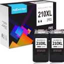 myCartridge 210XL Black Remanufactured Ink Cartridge Replacement for Canon PIXMA MP490 MP495 MP250 Printer 210XL Ink (2 Pack)