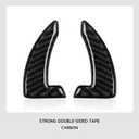 Steering Wheel Shift Paddles for 2015-2023 Dodge Challenger Charger Durango Chrysler 300 200 / for 2014-2023 Jeep Cherokee Accessories Carbon Fiber Stickers, Not fit SRT/Hell CAT