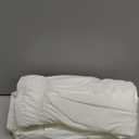 Biscaynebay Wrap Around Bed Skirts with Split Corners for King Beds 16" Drop, Ivory Elastic Dust Ruffles Adjustable Easy Fit Wrinkle & Fade Resistant Silky Luxurious Fabric Machine Washable