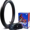 2.25/2.50-16 (70/90-16) Heavy Duty Inner Tube  2mm Butyl Rubber, TR4 Straight Valve  Fits Mini Dirt Bikes, Pit Bikes, Motocross & Trail Bikes