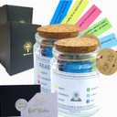 Bible Verse Jar, 90 Color Coded Prayer Scripture Cards for Emotions and Feelings, Christian Gifts for Women, Mothers Day Gift, Her Graduation Gifts, Prayer Bible Verse Comes (2pcs)