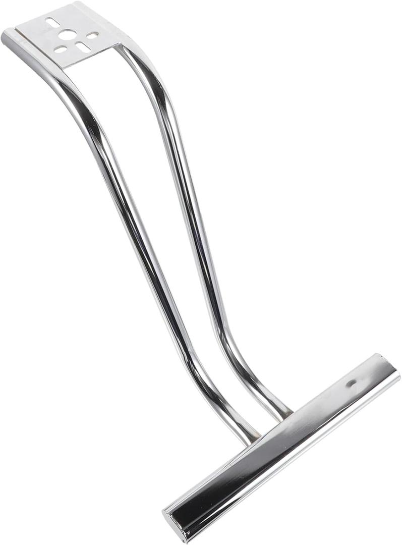 DOITOOL Salon Chair Foot Rest Stainless Steel Footrest Salon Chair Pedal Hairdressing Foot Rest Replacement Tripod Stand for Swivel Beauty Spa Accessory