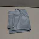 100% Pure Mulberry Silk Pillowcase for Hair and Skin, Standard Size 20*26 Cooling Silk Pillow Case by Zipper Closure, Smooth Dual Sides Silk Pillow Cover for Women. (Light Blue,Standard-1 Pcs)