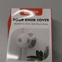 Mom's Choice Gold Awards Winner - EUDEMON 4 Pack Baby Safety Door Knob Covers Door Knob Locks(not Suit for All Door knobs)