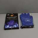 KITCHEN PERFECTION Silicone Smoker Oven Gloves -Extreme Heat Resistant Bbq Gloves -Handle Hot Food Right on Your Smoker Grill Fryer Pit|Waterproof Oven Mitts Grill Gloves |Superior Value Set+3 Bonuses (One Size Fits Most, Azure)